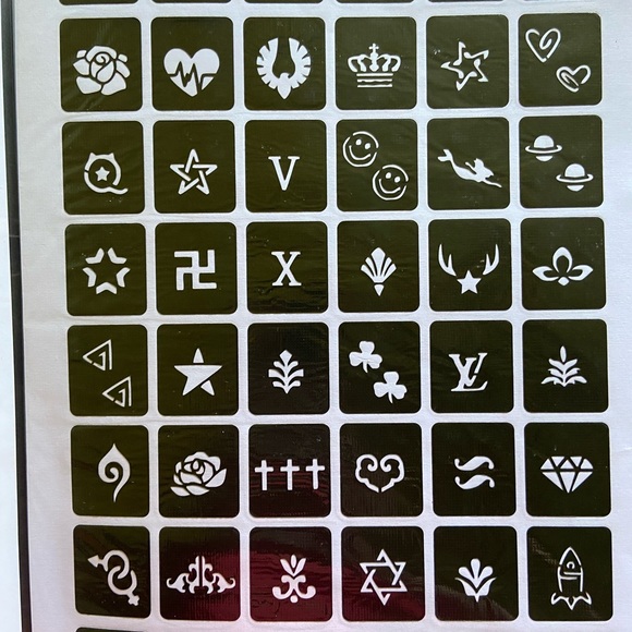 Fun home sparkle tattoos/kit - Picture 2 of 10